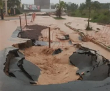 Forte chuva causa deslizamentos de terra, alagamentos e quedas de árvores em Salvador e RMS