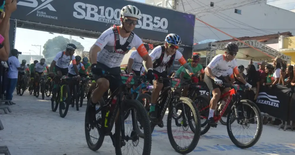 Suba 100 movimenta Praia do Forte com mais de mil ciclistas neste fim de semana