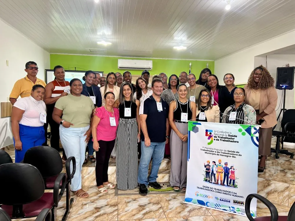 Itanagra realiza 1ª Plenária de Saúde do Trabalhador