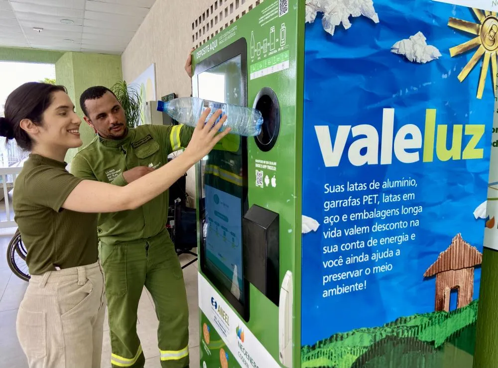 Projeto “Vale Luz” permite que matenses troquem resíduos sólidos por descontos na conta de energia