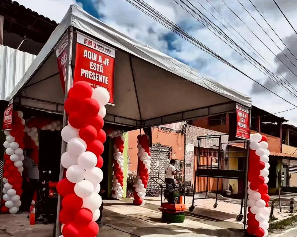 JF Andaimes inaugura nova loja em Mata de São João