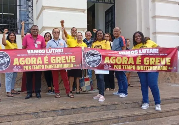 Servidores do Judiciário baiano entram em greve geral por tempo indeterminado