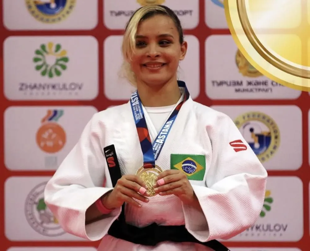 Rosi Andrade é ouro no Mundial de judô paralímpico