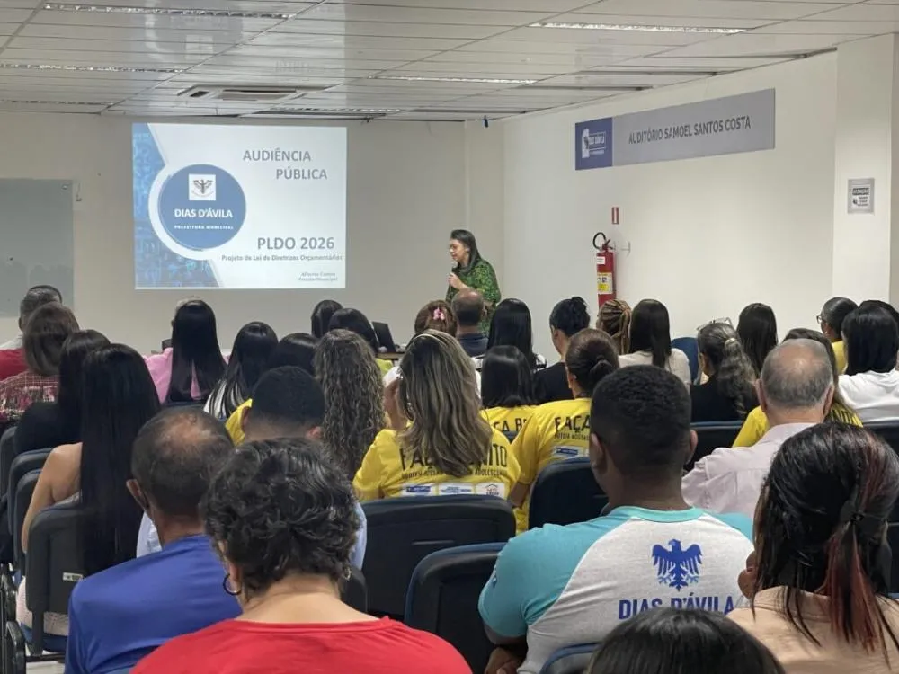 Audiência Pública do PLDO 2026 reúne população para debater o futuro da cidade