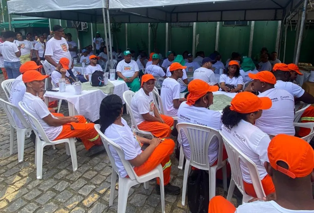 Pojuca celebra o Dia do Gari com homenagem aos agentes de limpeza pública 