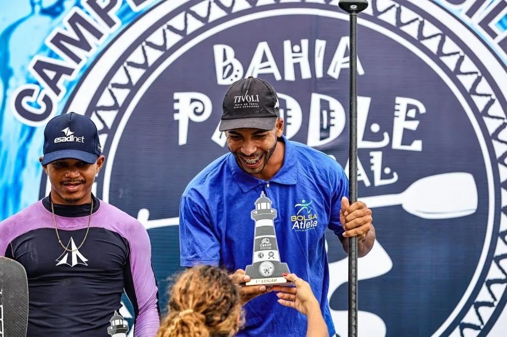 Emerson Juba vence 2ª etapa do Brasileiro de SUP e lidera o ranking 2025