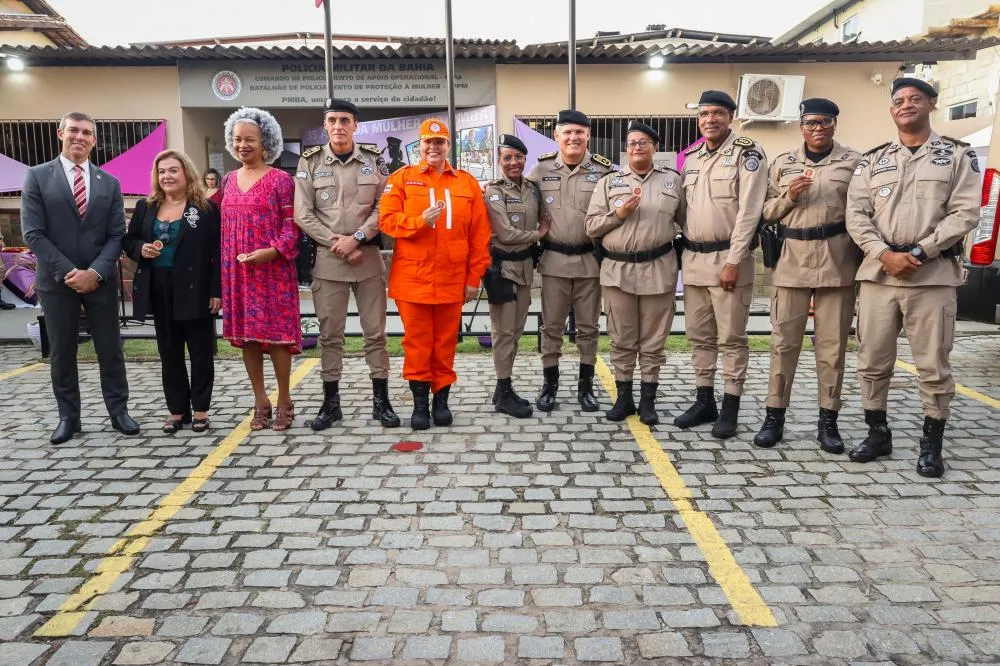 PM celebra 2 anos de fundação do Batalhão de Policiamento de Proteção à Mulher