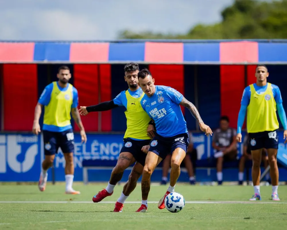 Bahia se prepara para enfrentar o Grêmio em Porto Alegre neste domingo
