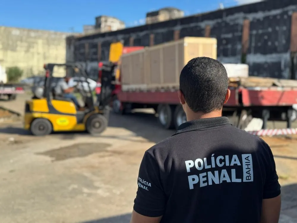 Novos equipamentos de raio-X chegam para reforçar a segurança nos presídios baianos