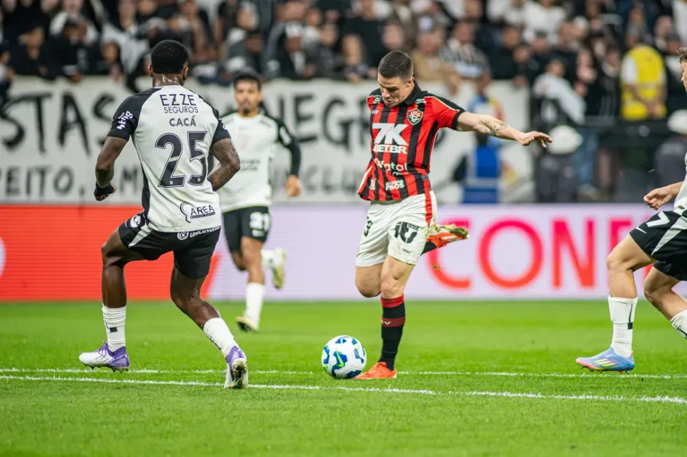 Vitória está há três jogos seguidos sem marcar gols em 2025