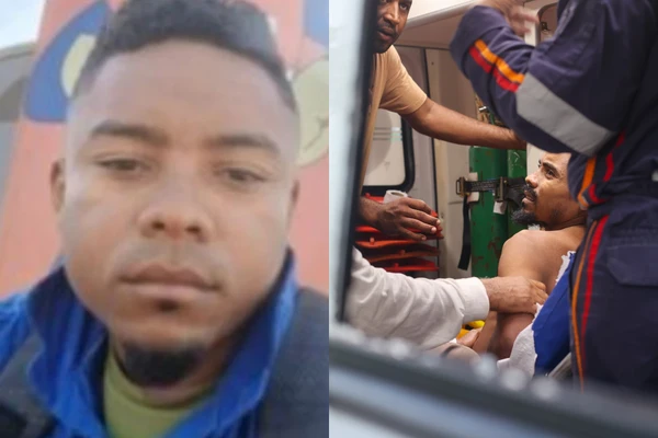 Homem que ficou 72h em árvore está bem e pergunta pelo filho, diz esposa