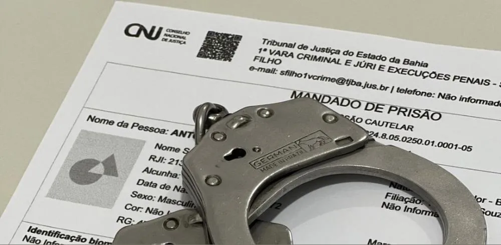 Foragido da Justiça é preso no litoral de Mata de São João