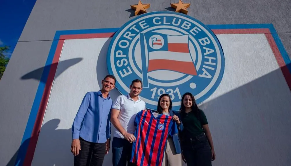 Débora Régis anuncia parceria com o Bahia para unir esporte e educação na rede municipal