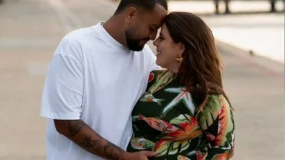 Tati Machado homenageia marido no Dia dos Namorados e relembra perda do filho: 'Você foi meu chão'