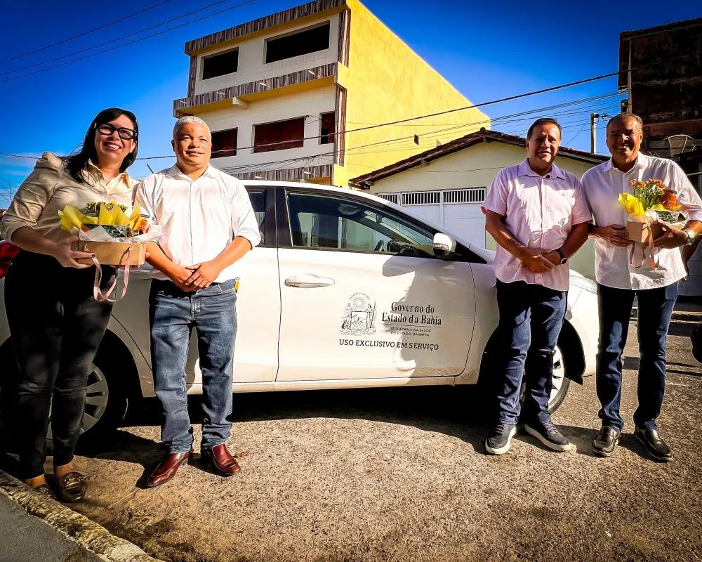 Vereador João Paulo e Deputada Ludmilla Fiscina entregam veículo novo para reforçar saúde de Pojuca