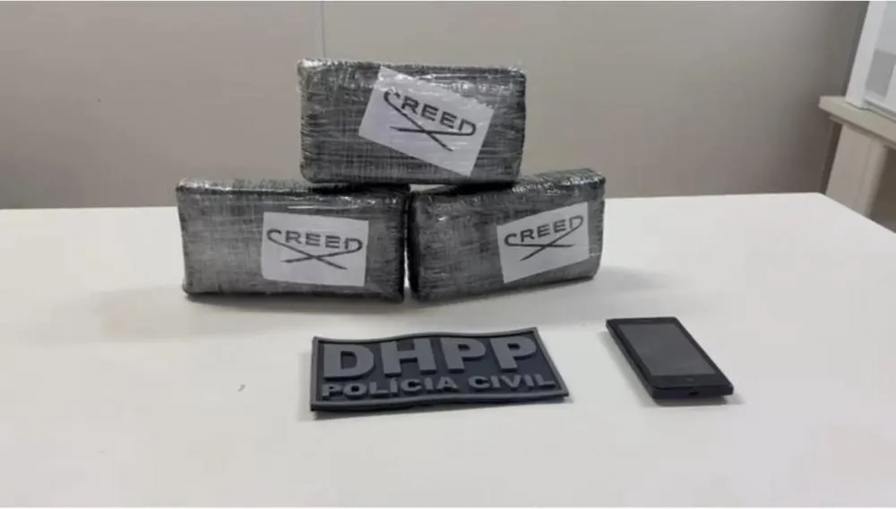 Três quilos de pasta base de cocaína são apreendidos durante operação em Arembepe