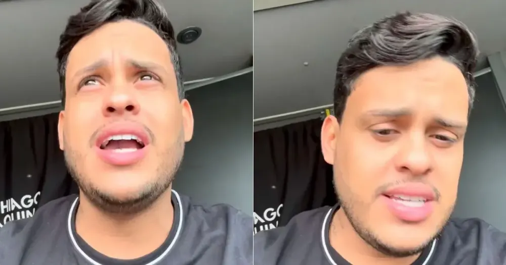 Thiago Aquino relata mal-estar durante agenda de shows no interior da Bahia