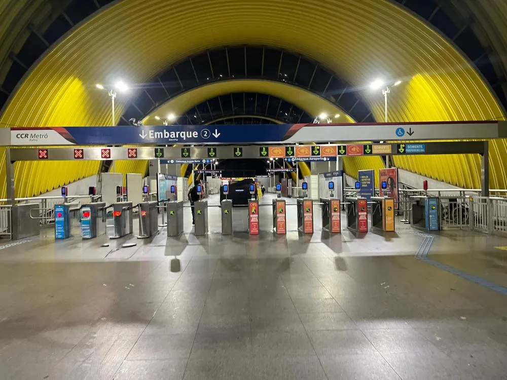 Metrô terá funcionamento 24 horas durante festa de São João no Parque de Exposições