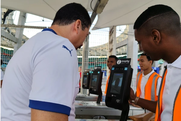 Arena Fonte Nova exige cadastro de biometria facial para acesso a partir de julho