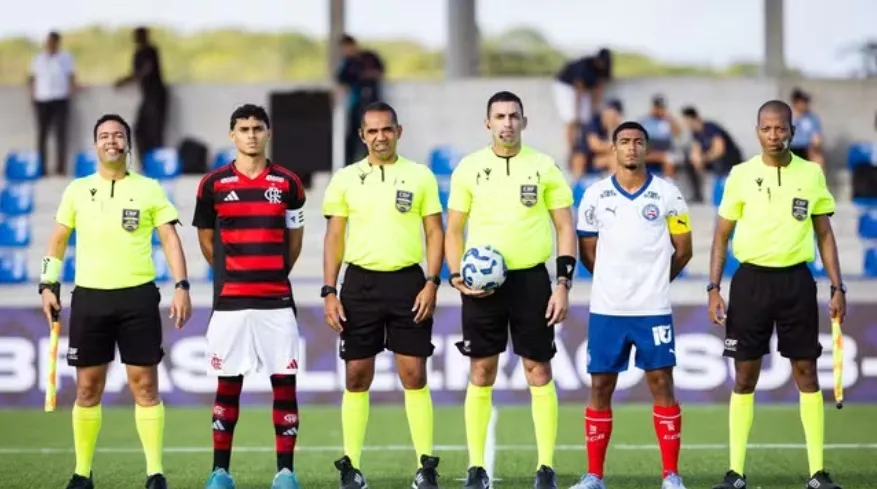 Bahia perde para o Flamengo no Campeonato Brasileiro Sub-17