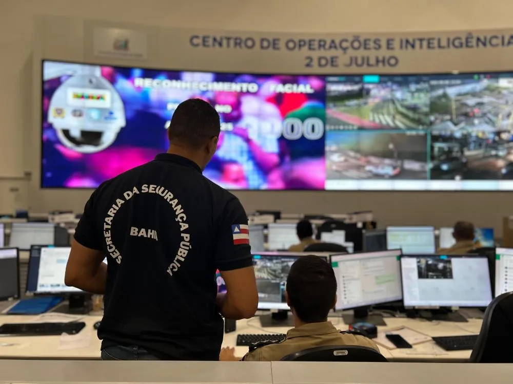 Reconhecimento Facial da SSP fecha 1° semestre com 6 foragidos capturados por dia