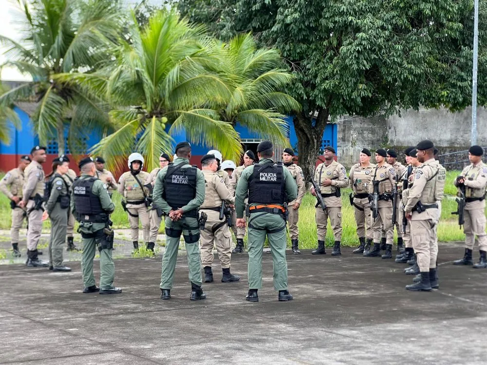Polícia Militar realiza nova edição da Operação Alatus em Dias d’Ávila com reforço aéreo
