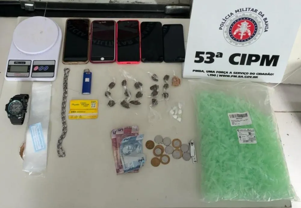 Foragido da justiça é preso durante operação contra o tráfico em Malhadas
