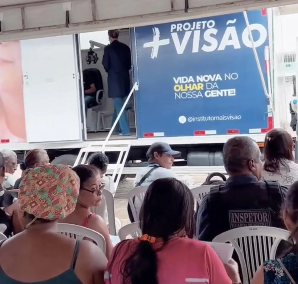 Mutirão de Saúde Visual oferece exames oftalmológicos à população de Itanagra