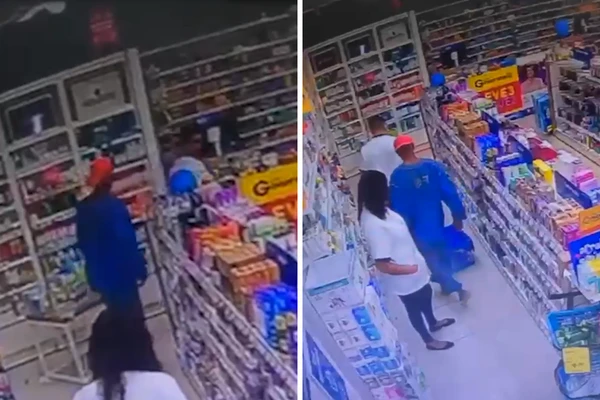 Criminosos invadem Drogasil na Pituba e fazem clientes reféns; veja vídeo