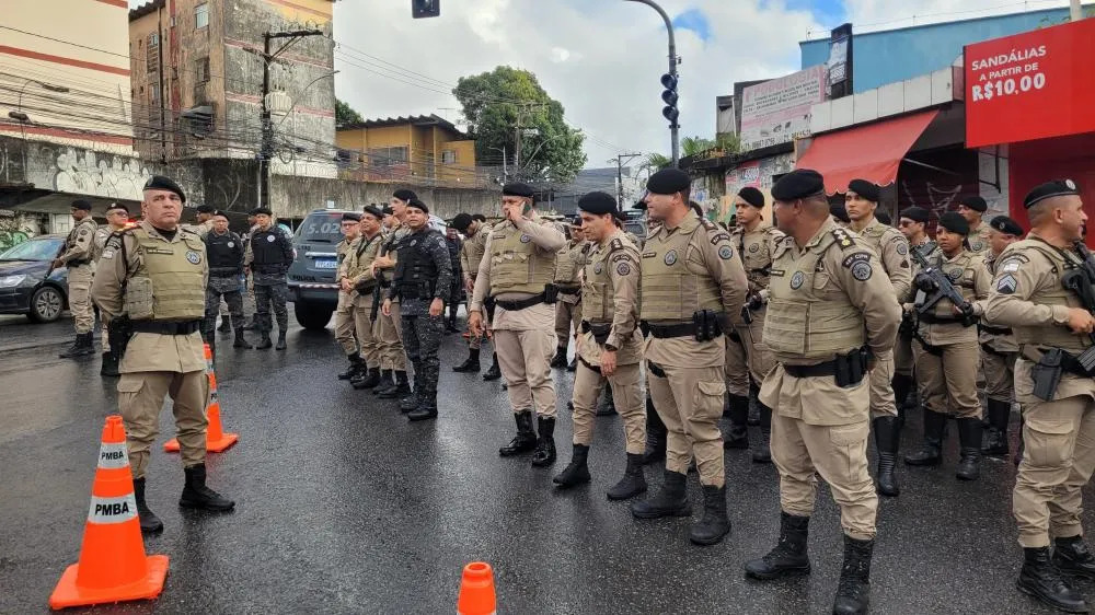 Polícia Militar deflagra segunda fase da Operação Dominus Areae em Salvador e RMS