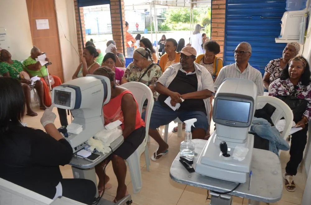 Mutirão oftalmológico em Itanagra realiza mais de 400 atendimentos