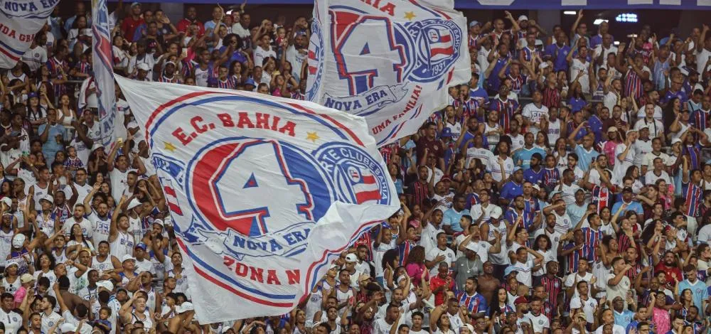 Torcida do Bahia aparece em 9° no ranking de maiores do Brasil