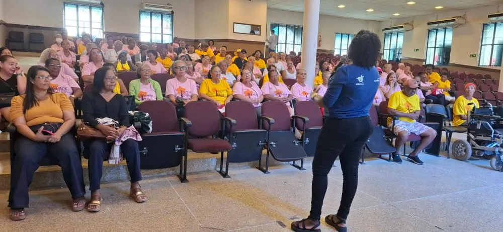 Encontro do projeto Semear & Colher reúne mais de 100 idosos e representantes em Mata de São João