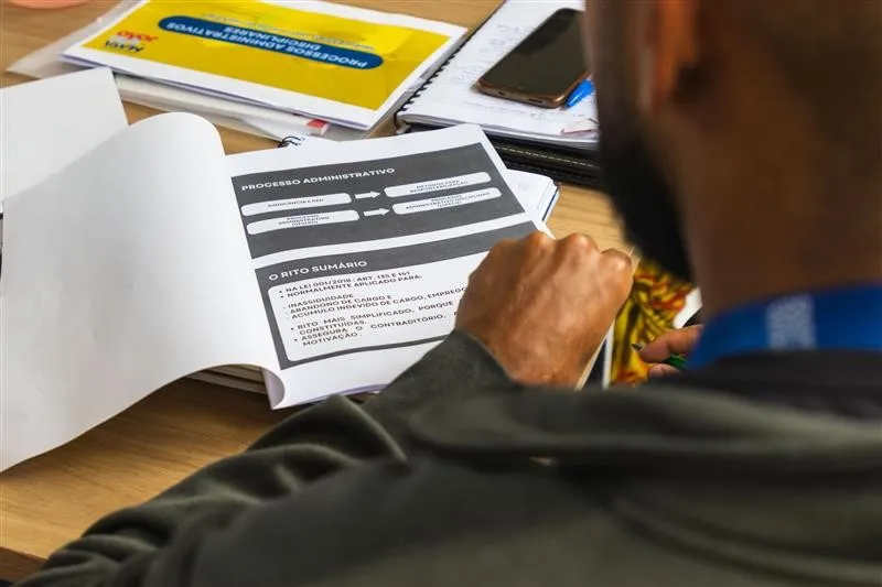 Prefeitura reúne servidores em capacitação com foco em Processos Administrativos Disciplinares