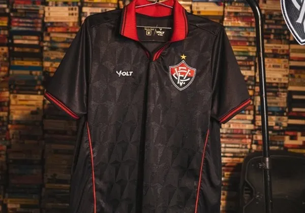 Vitória resgata estilo dos anos 90 em novo uniforme 3 para a temporada 2025