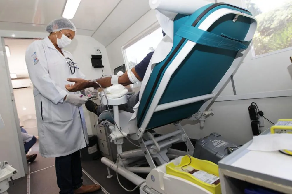 Prefeitura promove ação integrada de saúde, cidadania e incentivo à doação de sangue