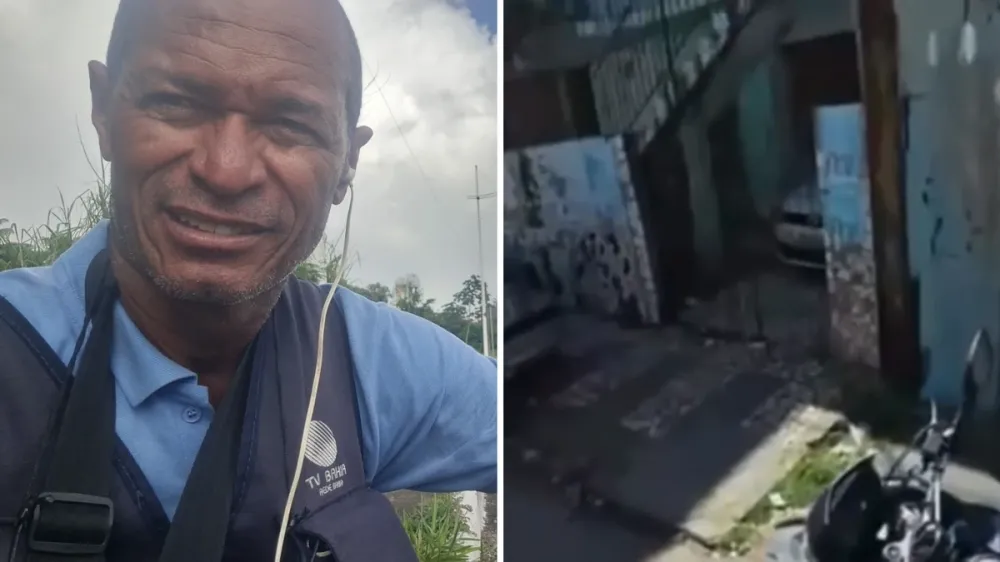 Repórter da TV Bahia é ameaçado ao vivo por traficantes no Nordeste de Amaralina