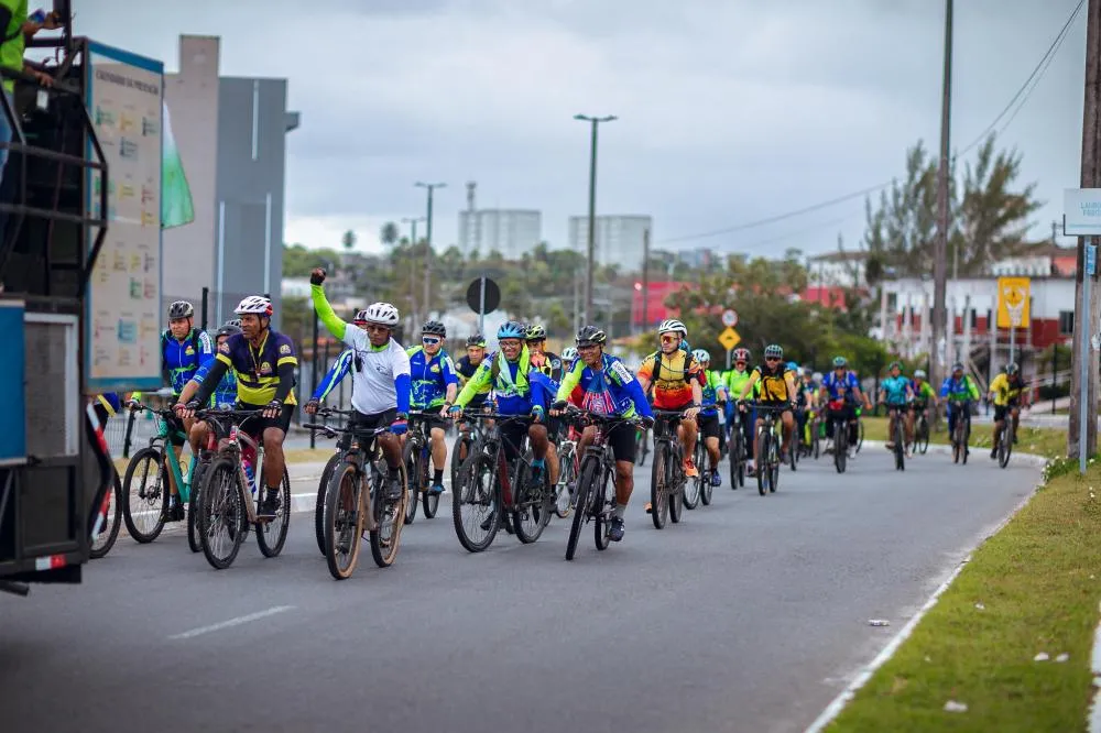 Evento reúne cerca de 3 mil ciclistas em um dos maiores eventos ciclísticos da Bahia
