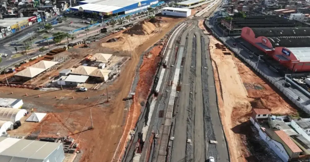 Consórcio responsável por fiscalizar obras do VLT de Salvador aponta déficit de 7,5% no contrato do lote 3