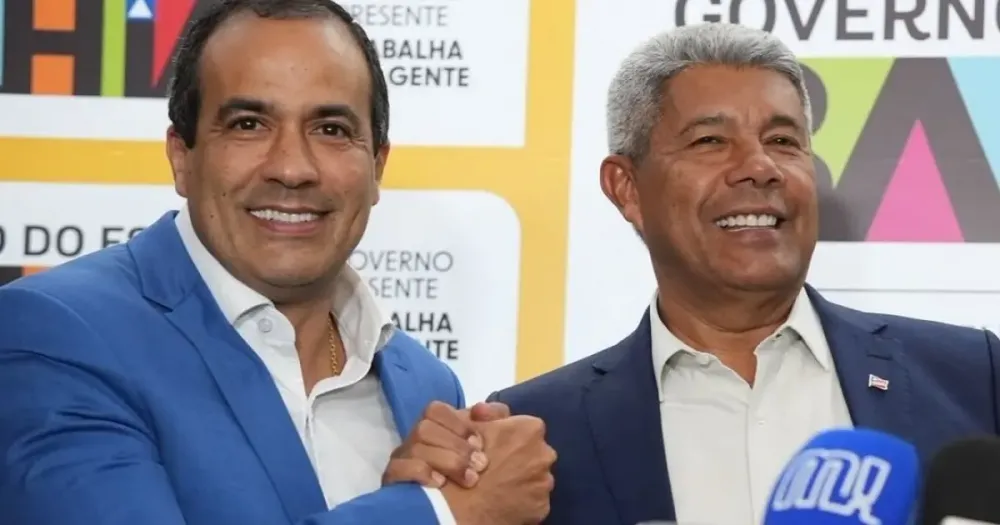 Bruno Reis e Jerônimo discutem mobilidade e nova Rodoviária de Salvador durante reunião
