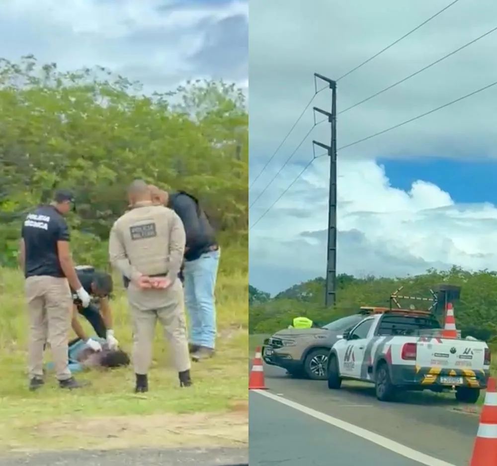 Homem é encontrado morto com mãos amarradas na Estrada do Coco, em Guarajuba