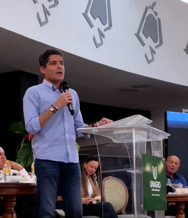 'PT virou as costas para o agro na Bahia', diz ACM Neto na Unagro