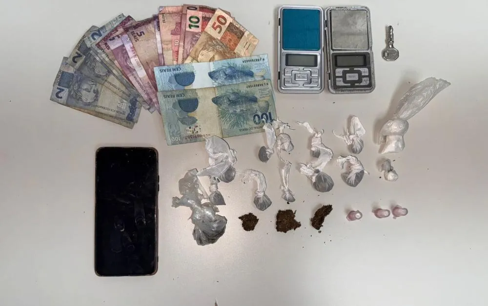 Casal é preso por tráfico de drogas na Gleba C, em Camaçari