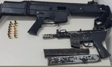 Polícia Militar apreende armas de fogo durante operação