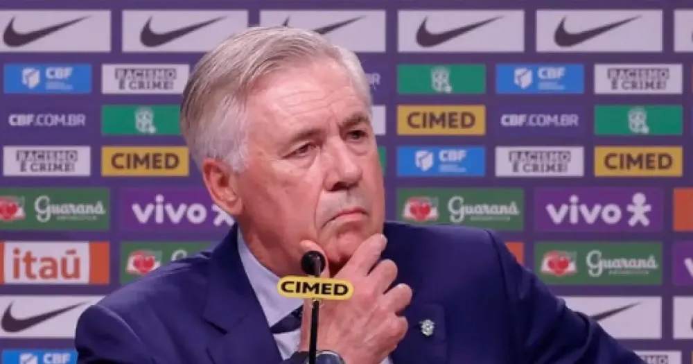 Ancelotti elogia Neymar, mas condiciona convocação à plena forma física: “Precisa estar 100%, não 80%”
