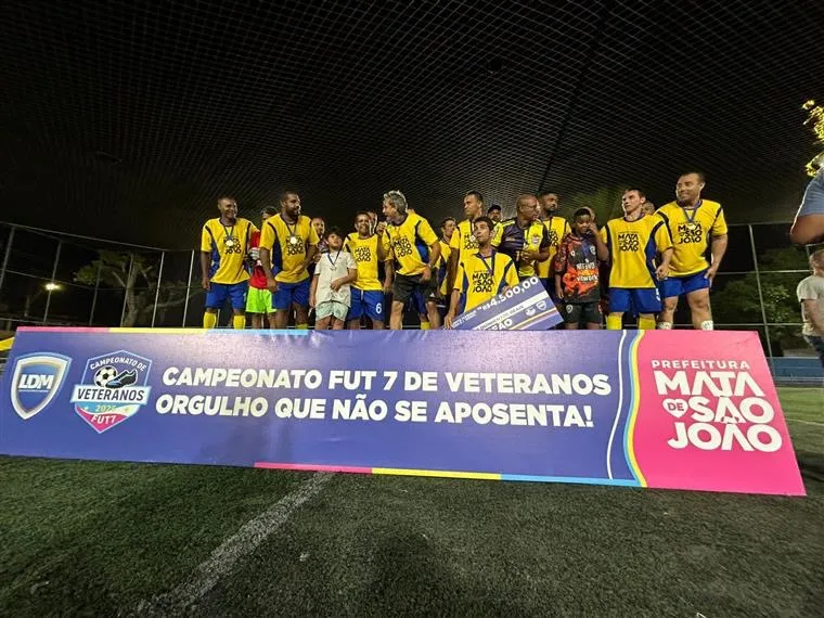 União Futebol Clube conquista título do Campeonato de Veteranos