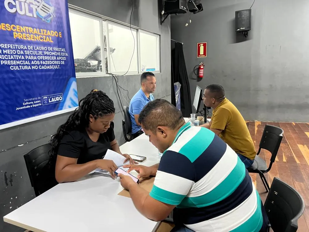 Prefeitura descentraliza cadastro cultural e leva serviço aos bairros até quinta (18) 