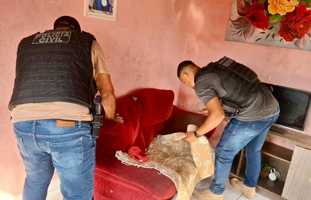 Homem é preso por tentativa de homicídio e investigado por tráfico de drogas em São Sebastião do Passé