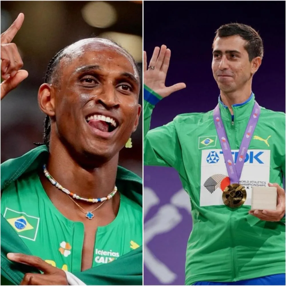 Ouro e prata: Caio Bonfim e Piu sobem ao pódio em Tóquio, na melhor campanha brasileira em mundiais