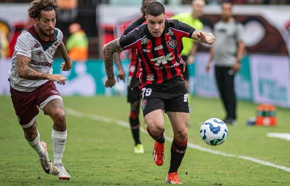 Vitória perde para o Fluminense e segue na zona de rebaixamento
